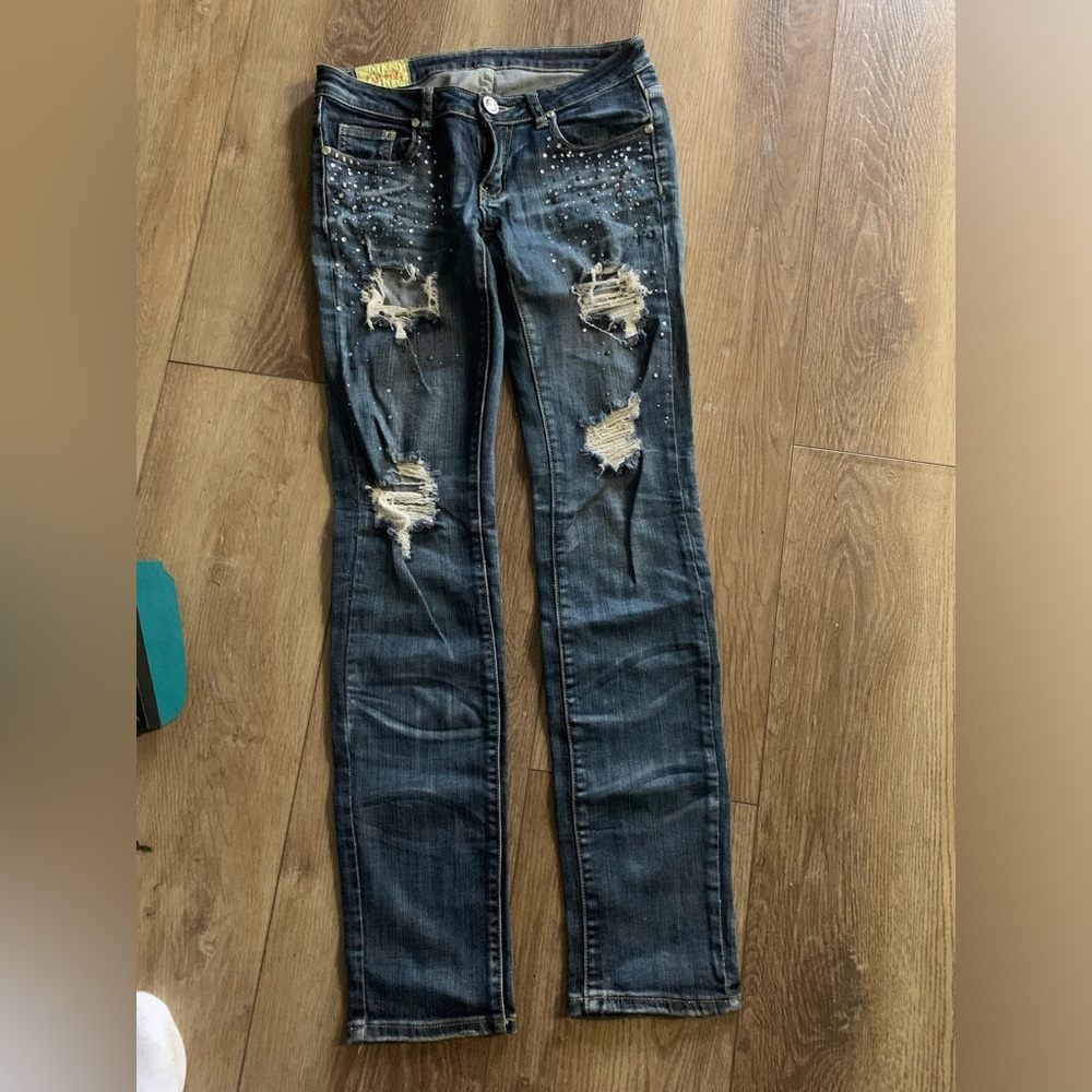 Vintage machine jeans